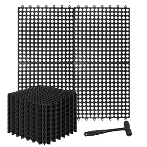30 Pack Drainage Interlocking Tiles, 12”x12” Modular Interlocking Floor Tiles... - Bild 1 von 7