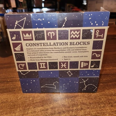 NEW Uncle Goose Stars Constellation Wooden Blocks Set Of 16 USA Made Ages 2+ - Image 1 of 4