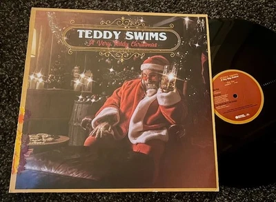2021 R&B Holiday LP - TEDDY SWIMS "A Very Teddy Christmas" WARNER RECORDS - Image 1 of 2