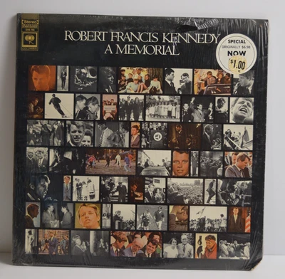 Robert F Kennedy A Memorial Vinyl Record LP Factory Sealed NIP D2S 792 Columbia - Image 1 of 4