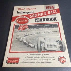 Automotive Racing History: 1954 Indianapolis 500 Mile Race Yearbook / FKY - Picture 1 of 12