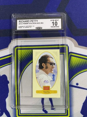 Richard Petty 2012 Panini Golden Age 93 CCG 10 RC - Image 1 of 2