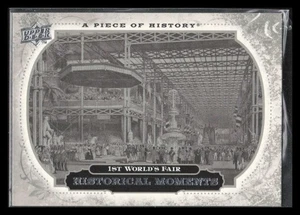 2008 Upper Deck A Piece of History Card #183 1st Worlds Fair London 1851 - Bild 1 von 2
