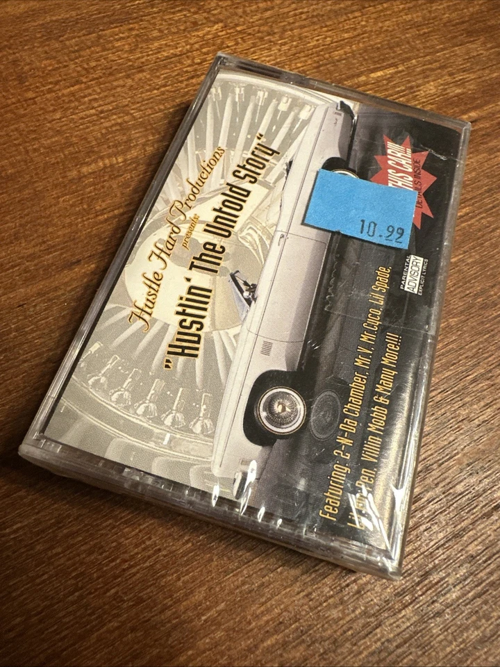 (Cass) Various ‎– Hustlin' ''The Untold Story'', US OG Press, HHP-00012, Sealed - Image 1 of 2