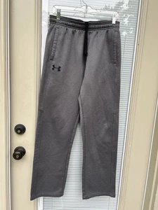 Under Armour Storm Fleece Pants Straight Leg Sweatpants 1280734 Men’s heathe MD - Picture 1 of 3