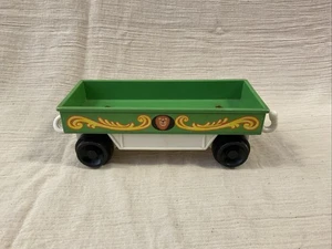 Fisher Price Little People 991 Circus Train Green lion face flat Cage - Picture 1 of 6