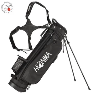 Honma Golf EU Light Carry Stand Bag 6inch Lightweight 1.9kg 4-way Shoulder Black - Picture 1 of 5