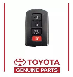Genuine 14-16 Toyota Highlander Smart Remote UNCUT Key 89904-0E121 - Picture 1 of 1