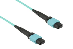 MTP® Cable 12-Strand Corning ClearCurve®, OM3, Type B, Female Key Up to Female - Picture 1 of 4