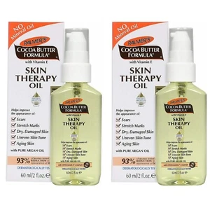 2x Palmers Burro di Cacao Formula Olio Terapia della Pelle Con Vitamina E 60ml - Foto 1 di 2