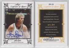 2012 Leaf Legends of Sport Auto Silver /10 Larry Bird #BA-LB1 Auto HOF