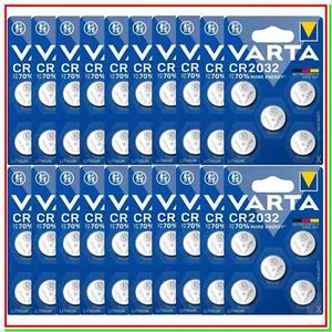 500 VARTA Litio CR2032 Batterie Pile CR 2032 L14 LF-1/2V 5004L BULK scad 2034 - Foto 1 di 5