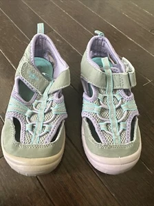 Sandalias Oshkosh para niñas talla 10 • púrpura y gris • - Imagen 1 de 14