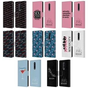 SEX AND THE CITY: TELEVISION SERIES GRAPHICS LEATHER BOOK CASE ONEPLUS PHONES - Picture 1 of 14