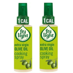 Extra Virgin Olive Oil Frylight Frying / Roasting Cooking Spray 190ml  PACK OF 2 - Picture 1 of 1