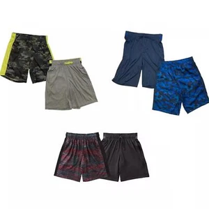 Member's Mark Boy's 2-Pack Moisture Wicking Lightweight Active Shorts - Picture 1 of 4
