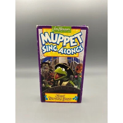 Vintage Muppet Sing Alongs Muppet Treasure Island VHS 1996 - Image 1 of 4