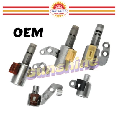 5件装U140E/F U240E/F U241E变速器换档电磁阀适用于丰田RAV4雷克萨斯 — 第 1/4 张图片