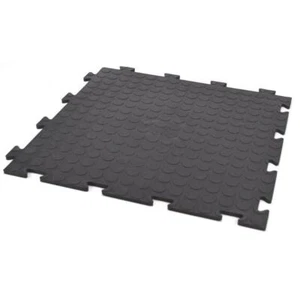 10x Klickfliesen Bodenplatte Kunststoff Terasse Garage Werkstatt Fliesen 50 PVC - Bild 1 von 10