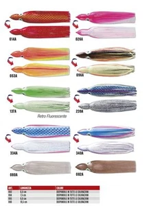 Poulpe Jupe R93 Coul 014A Yo-Zuri 2.0 Soft Vinyl Chauve-Souris Pêche Lure Train - Photo 1/1