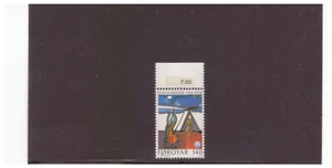 FAROE ISLANDS SC.41 1978 FAROE ISLAND GIRL GUIDE, TENT AND FLAME MNH W2PG1 - Picture 1 of 1