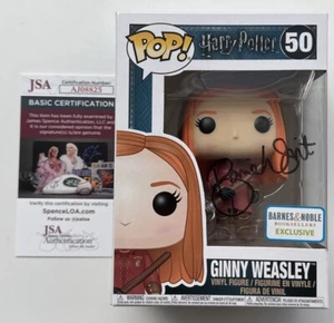 Bonnie Wright Signed Ginny Weasley Funko - Barnes&Noble Exclusive 50 - JSA COA - Picture 1 of 7