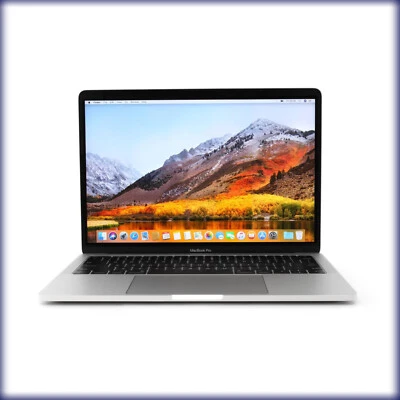 Apple MacBook Pro 13 inch 2017 A1708 Silver Intel i7-7660U 16GB RAM 256GB SSD - Image 1 of 4