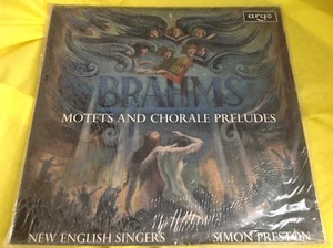 Sealed Classical LP : Motets and Chorale Preludes ~ Preston ~ New English Singer - Imagen 1 de 2