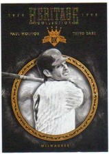 2016 Panini Diamond Kings Heritage Collection Insert #9 Paul Molitor Brewers