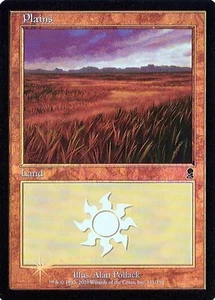 MTG - Odyssey - Plains #331 - Foil - Various conditions - Picture 1 of 1