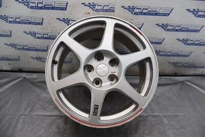 03-05 MITSUBISHI LANCER EVOLUTION 8 GSR EVO8 OEM ENKEI WHEEL RIM 17X8 +38 #6763 - Picture 1 of 10