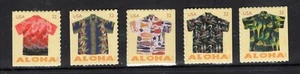 !! SALE ! US 2012 NH 4682-86 ALOHA BOOKLET Singles Original Backing -FreShip USA - Picture 1 of 1