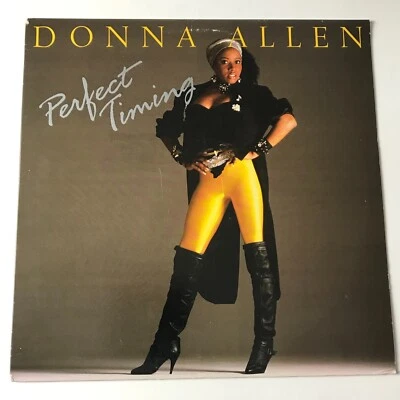 Donna Allen - Perfect Timing LP Vinyl Record - 90548-1  EX - Image 1 of 4