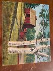 Evaly Reese Beautiful Farming Hand Paint Canvas No Frame 20”x 16” Multicolor