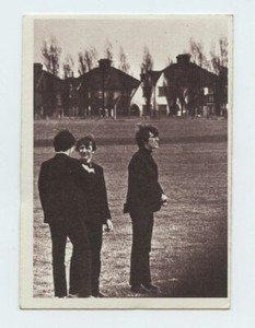 The Beatles 1964 Topps Movie A Hard Day’s Night Trading Card No. 3