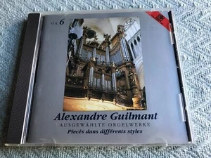 GUILMANT: Ausgewahlte Orgelwerke Vol 6 by Lombard (CD, 1990, MOTETTE) - Picture 1 of 2