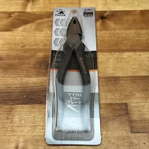FUJIYA 3300N-200 Linesman Pliers Electrician Tool Zero Black 8 Inch - Japan - Picture 1 of 13