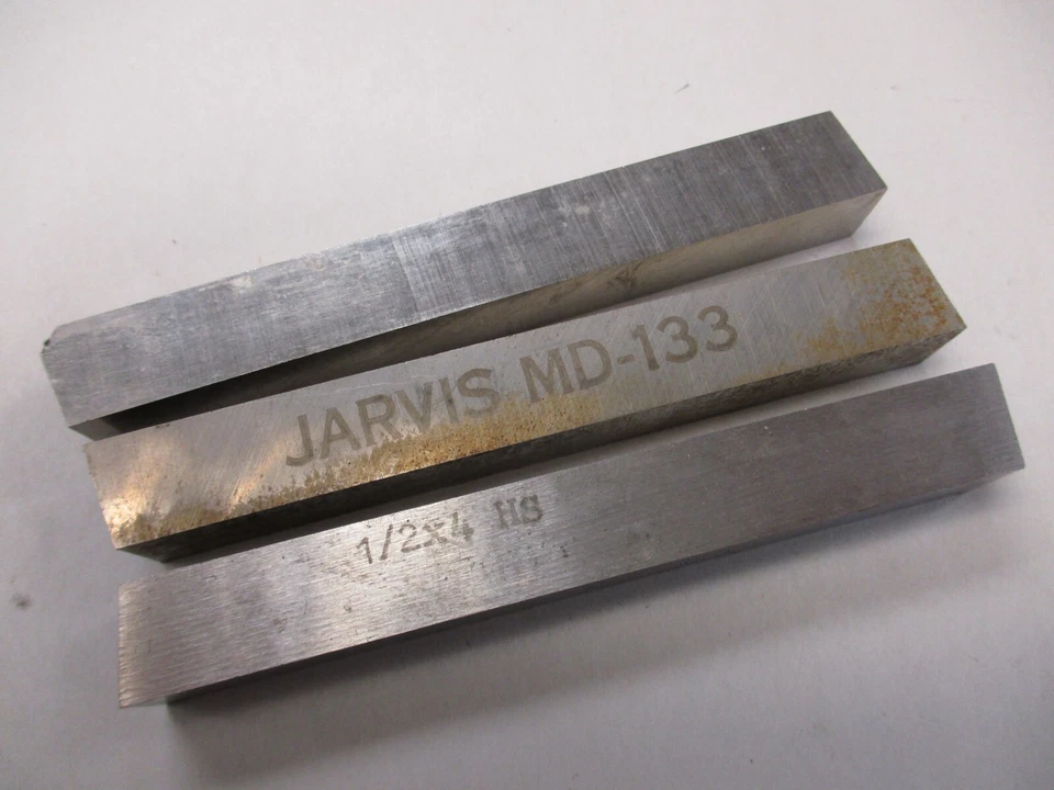 (3) 1/2" x 1/2" x 4"  Cobalt High Speed Square Tools, 2 Jarvis MD133 1 unbranded - Image 1 of 1