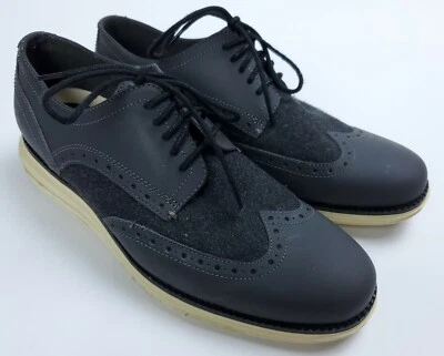 Zapato Informal Oxford Punta de Ala Gris Øriginal Cole Haan Para Hombre Talla 8 M EE. UU. Foto 1 de 4