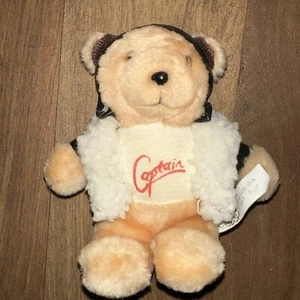 Vintage CAPTAIN Bear Teddy Plush PMS 7 Inches - Picture 1 of 2