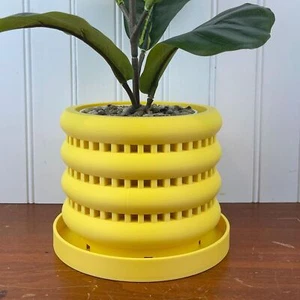3D Printer,The Ulra Indoor Orchid Planter Pot with Drainage Tray, Modern Unique - Picture 1 of 10