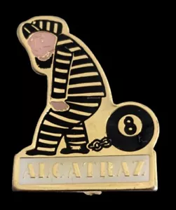 Alcatraz Pin Badge Rare - Foto 1 di 2