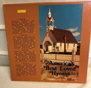 America’s Best Loved Hymns 33RPM 4 Record Box Set Word Records - Picture 1 of 3