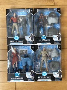 McFarlane Toys DC Multiverse 7" King Shark BAF Wave 5 Suicide Squad Complete Set - Picture 1 of 6