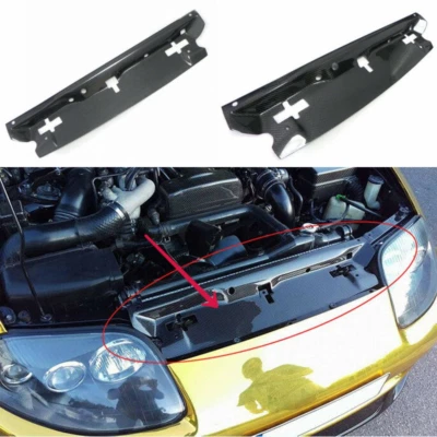 For Toyota 93-98 Supra MK4 JZA80 Cooling Slam Panel Radiator Cover Carbon fiber - image 1 of 4