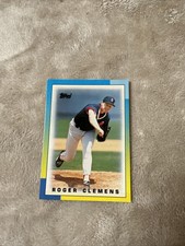 1990 Topps Major League Leaders Minis  #4 Roger Clemens Boston Red Sox