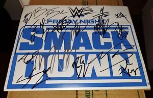 WWE MUTLI Signed 11x14 SMACKDOWN PHOTO BIANCA BELAIR LIV MORGAN ZELINA BIG E +12