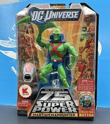 DC Universe 经典火星猎人 75 年 VALIDUS 美泰变体 2010 全新 — 第 1/4 张图片