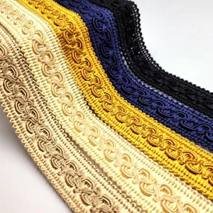 Fancy Gimp Braid 25mm x 1m - 6858 - Picture 1 of 6