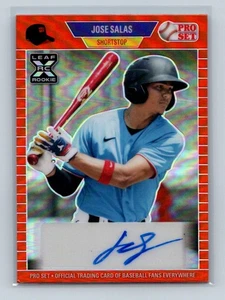 2021 Leaf Pro Set baseball autograph Jose Salas CD# PA-JS1 - Picture 1 of 2